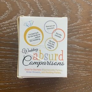 Wedding Absurd Comparison Bridal Party Game
